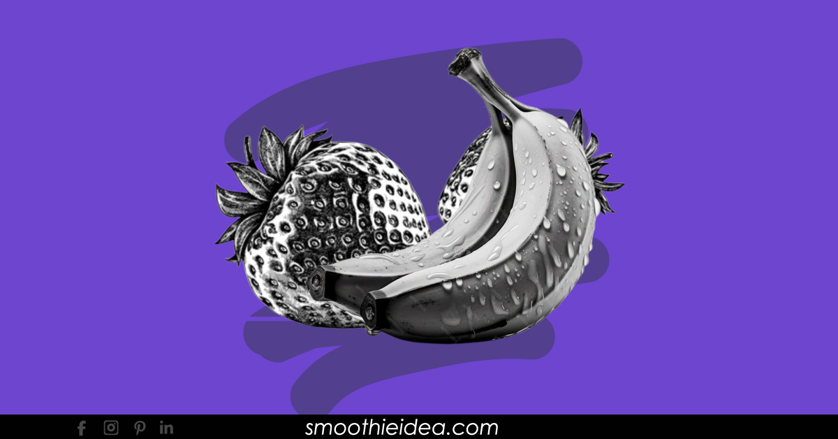 how to make a strawberry banana smoothie with almond milk